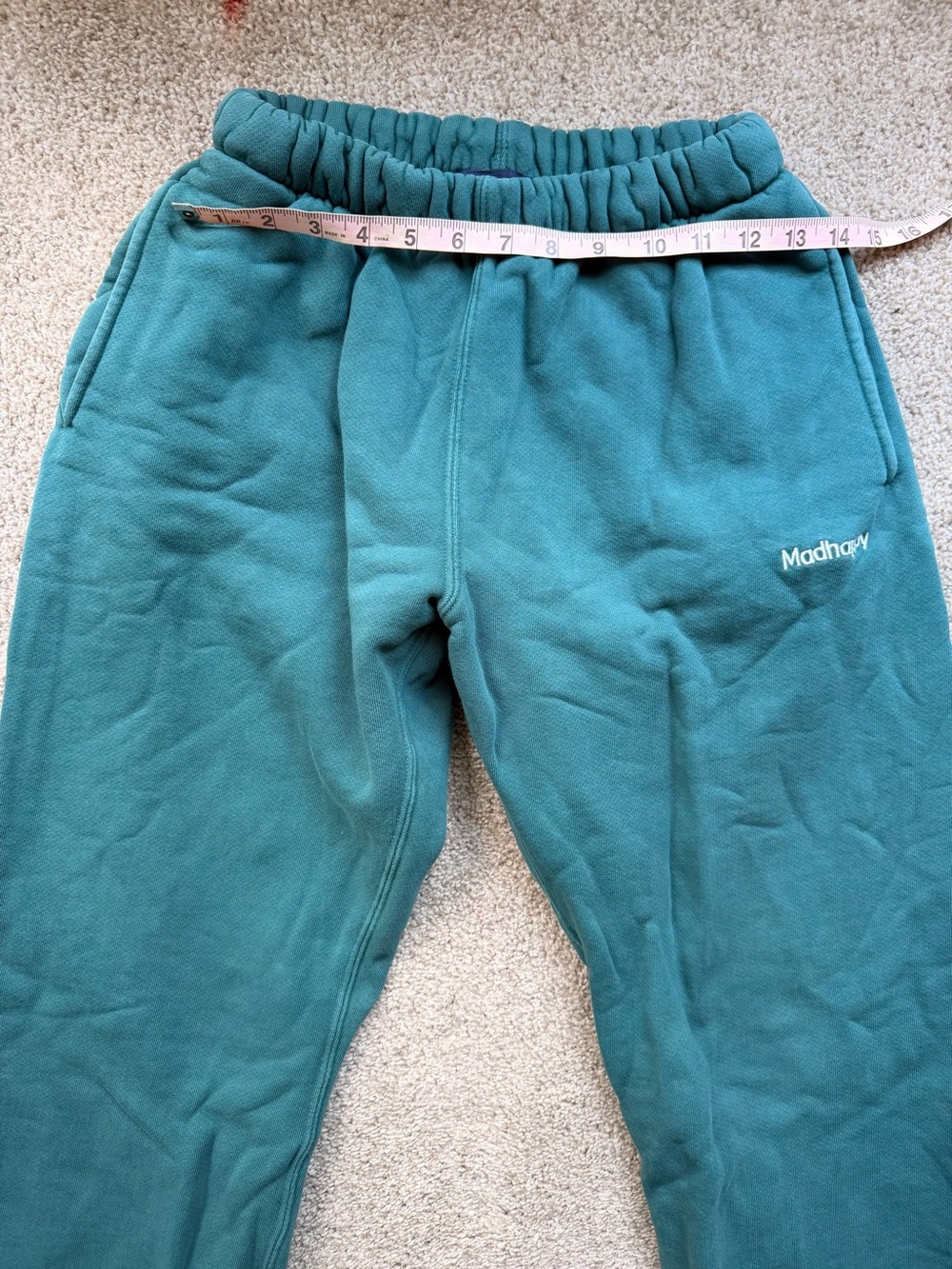 Men’s Madhappy Teal Sweatpants